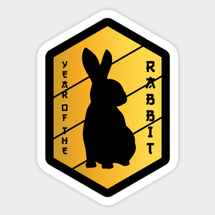 Chinese New Year Of the Rabbit Sticker